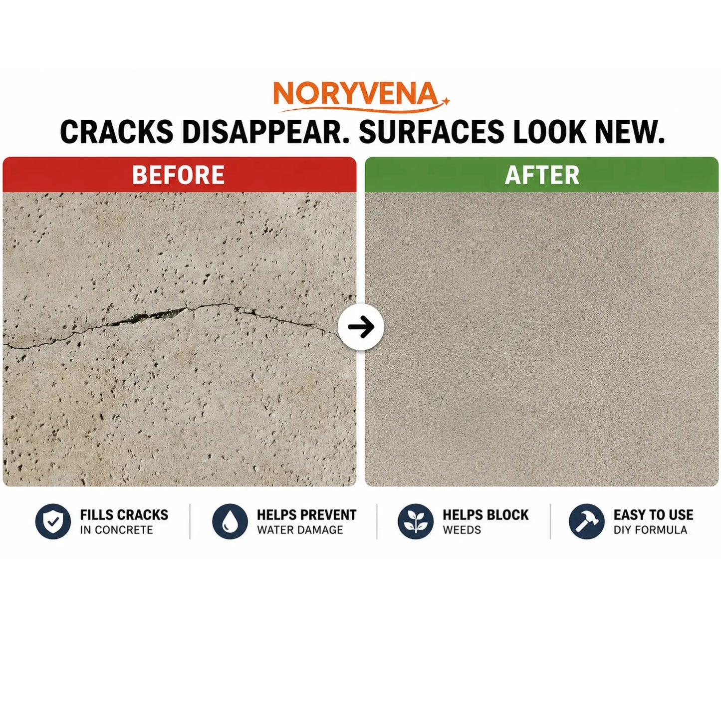 NORYVENA Magic Crack FIller
