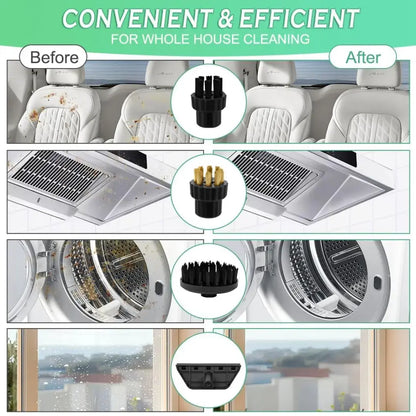 NORYVENA T2 2500W High-Pressure Steam Cleaner, High-Temperature Cleaning Machine for Home Air Conditioners, Kitchen Range Hoods, Car Interiors, and Floor Cleaning