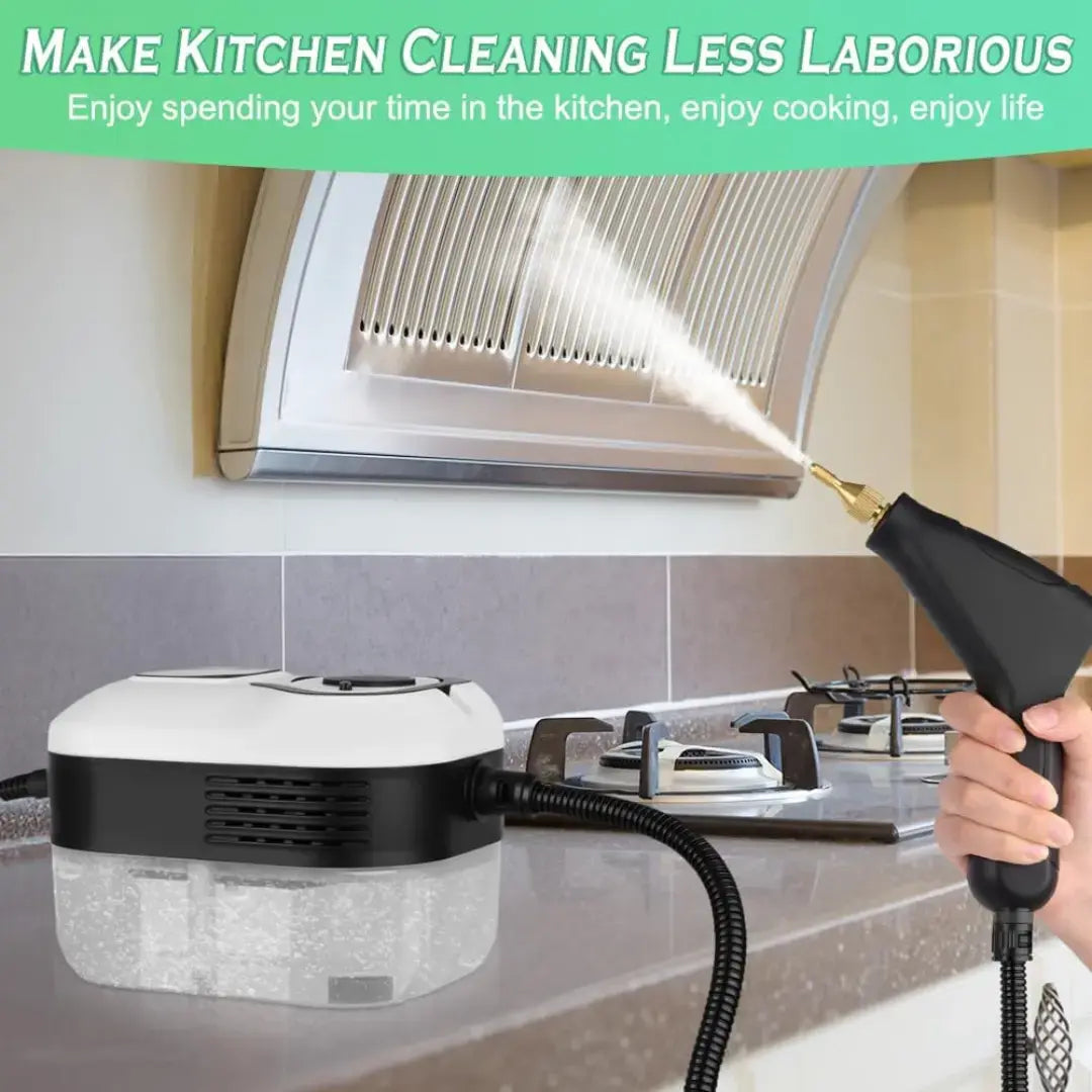 NORYVENA T2 2500W High-Pressure Steam Cleaner, High-Temperature Cleaning Machine for Home Air Conditioners, Kitchen Range Hoods, Car Interiors, and Floor Cleaning